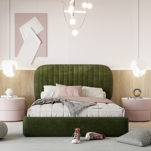 Wonderland Panelled Bed